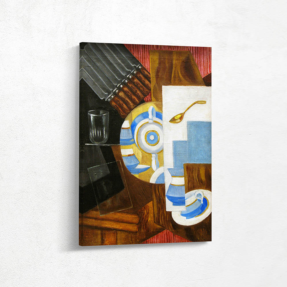 Sideboard with dishes