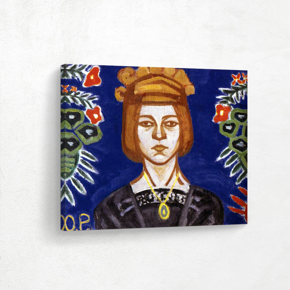 Olga Rozanova Self Portrait