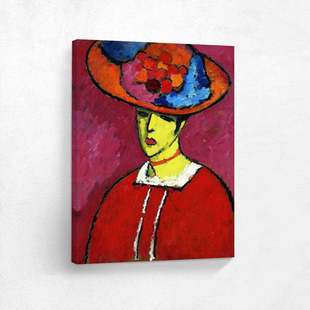 Schokko with Wide Brimmed Hat