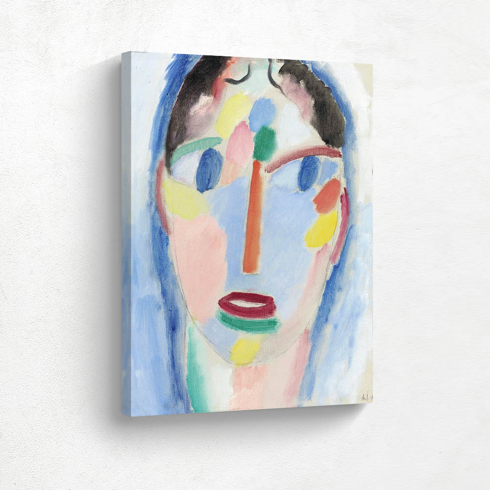 Mystical Head in Blue