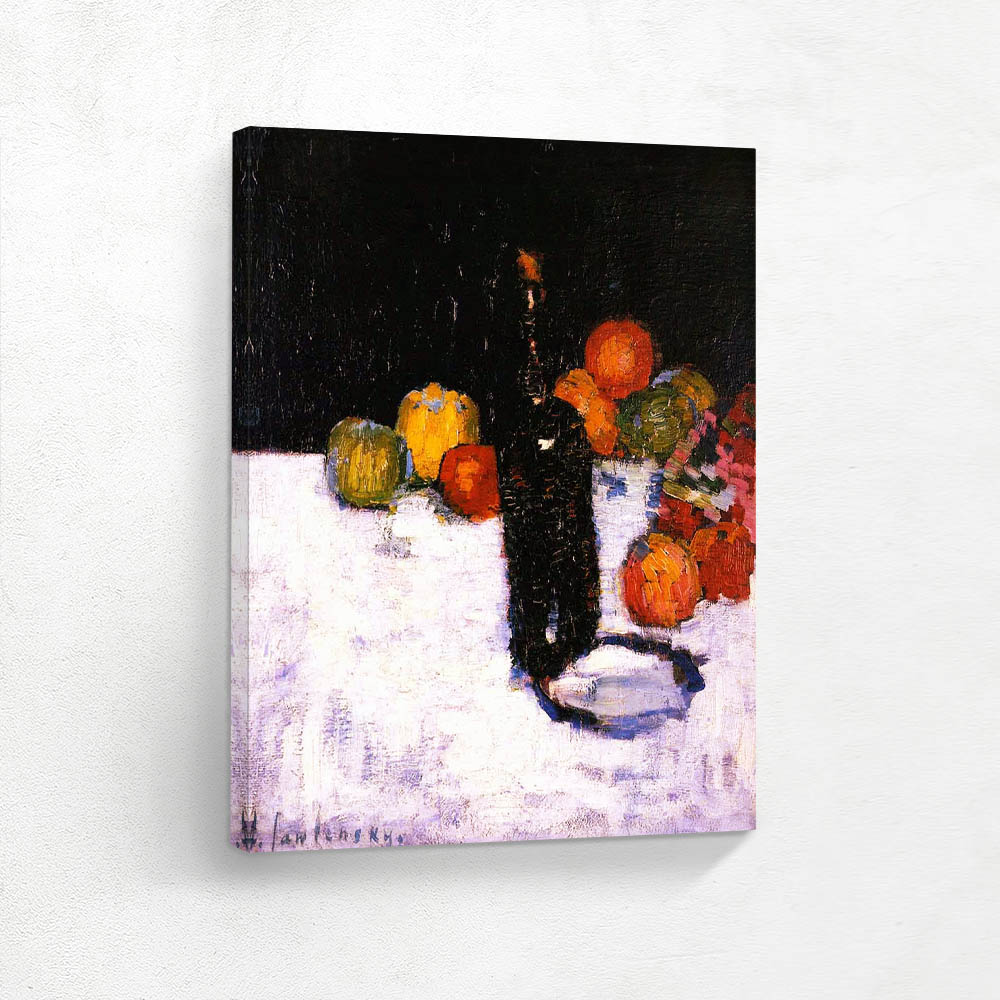 Still Life with Bottle and Apples