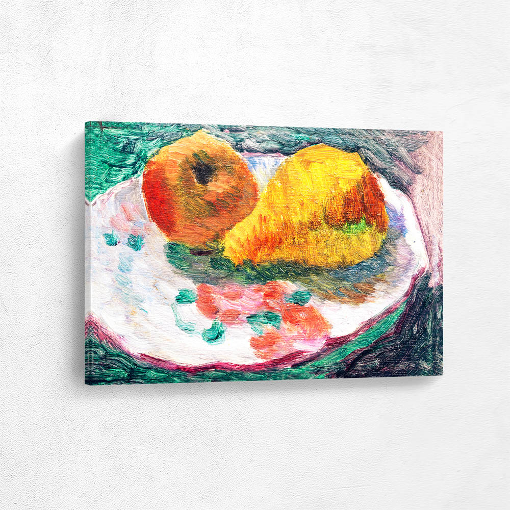 Still Life with Faience Plate and Fruits