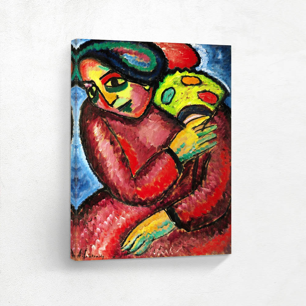 Dance with yellow fan