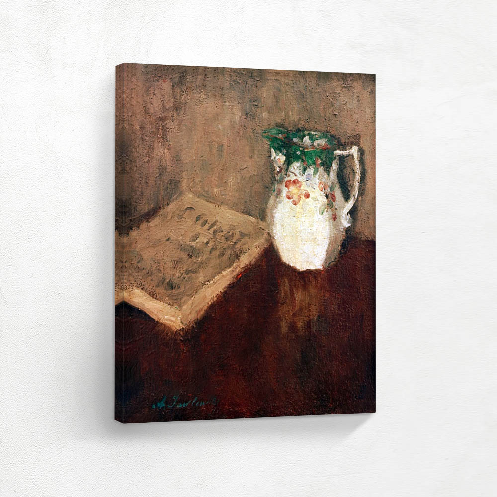 Still Life with Jug and Book