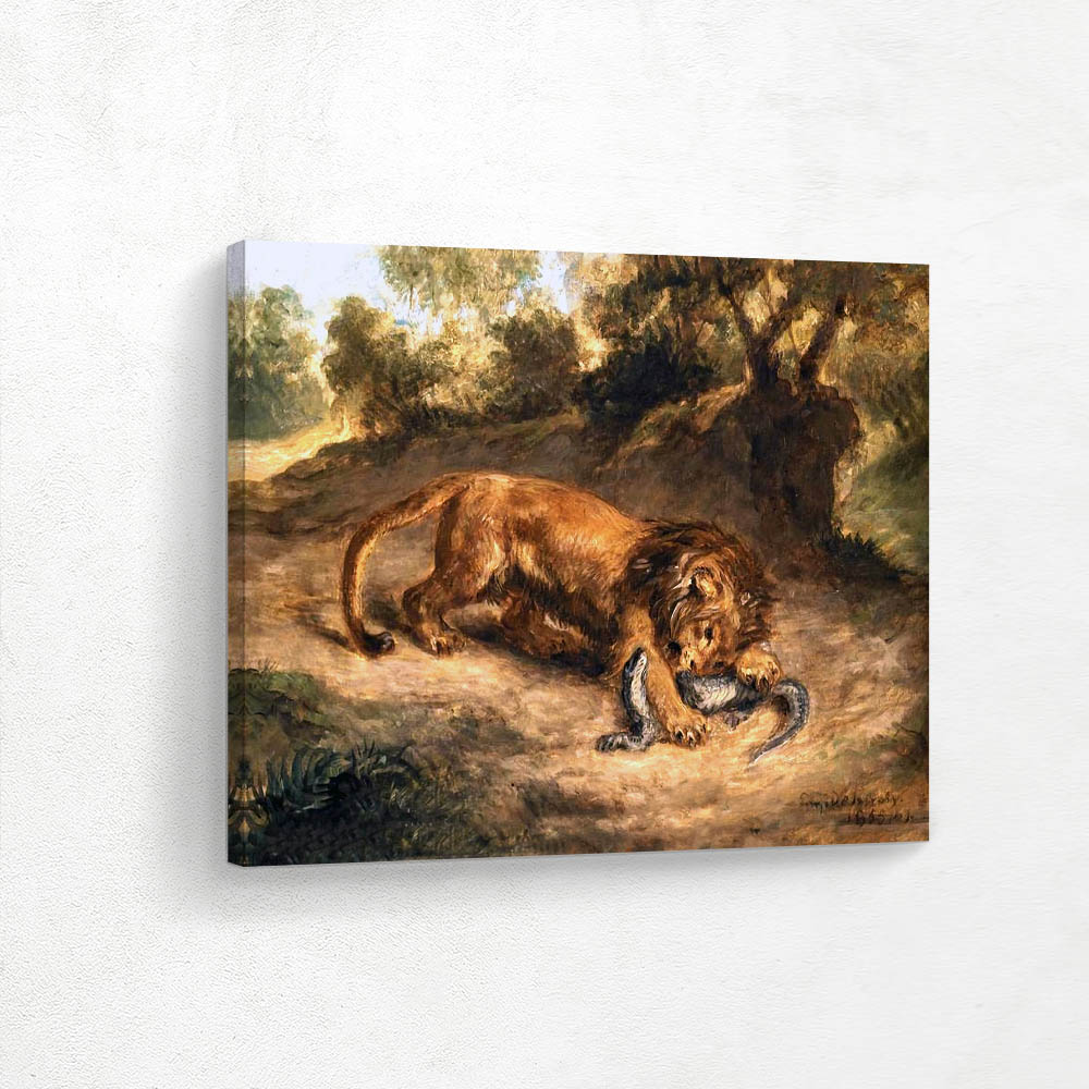 Lion and Cayman