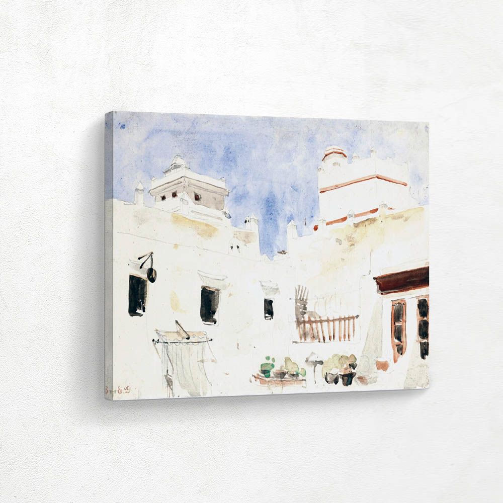 Court Interior in Morocco
