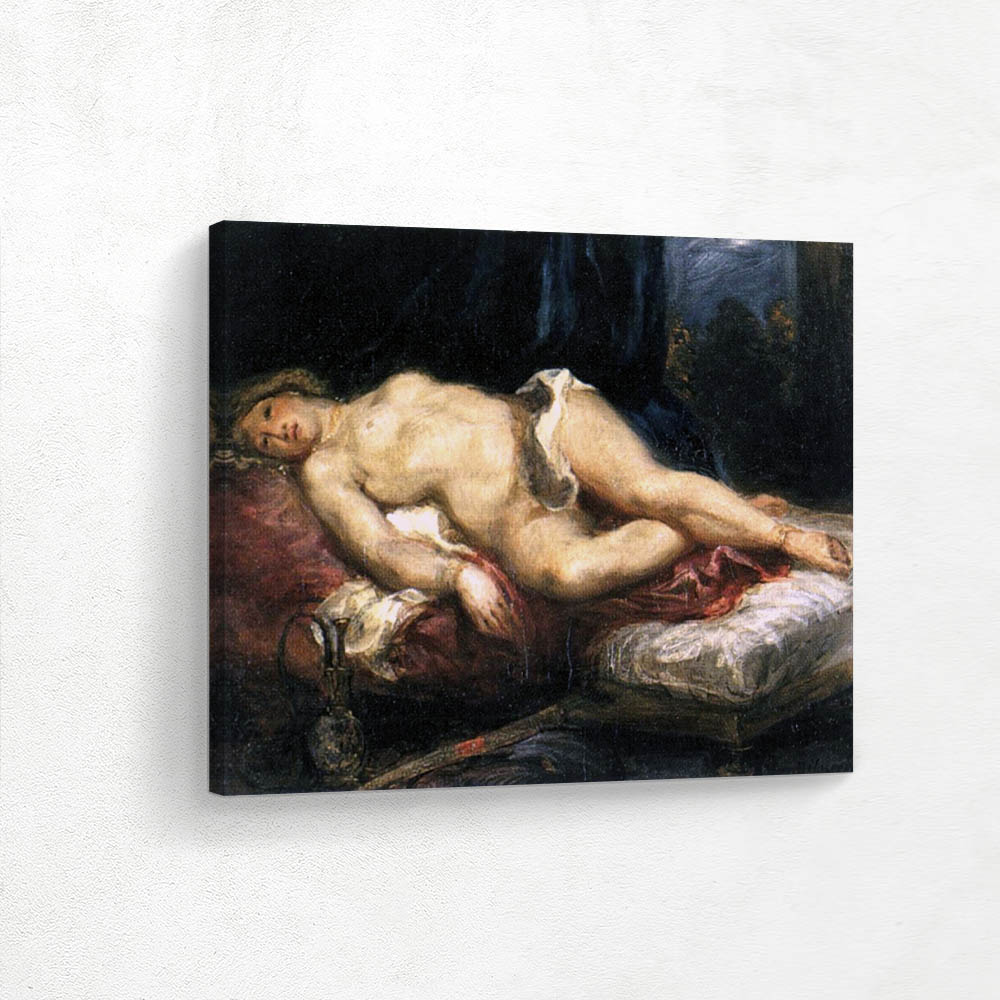 Odalisque Reclining on a Divan