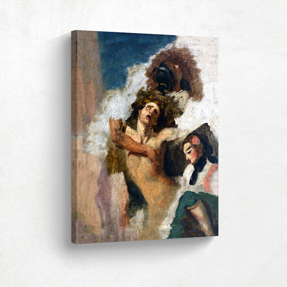 Sketches for Algerian Woman and Other Figures