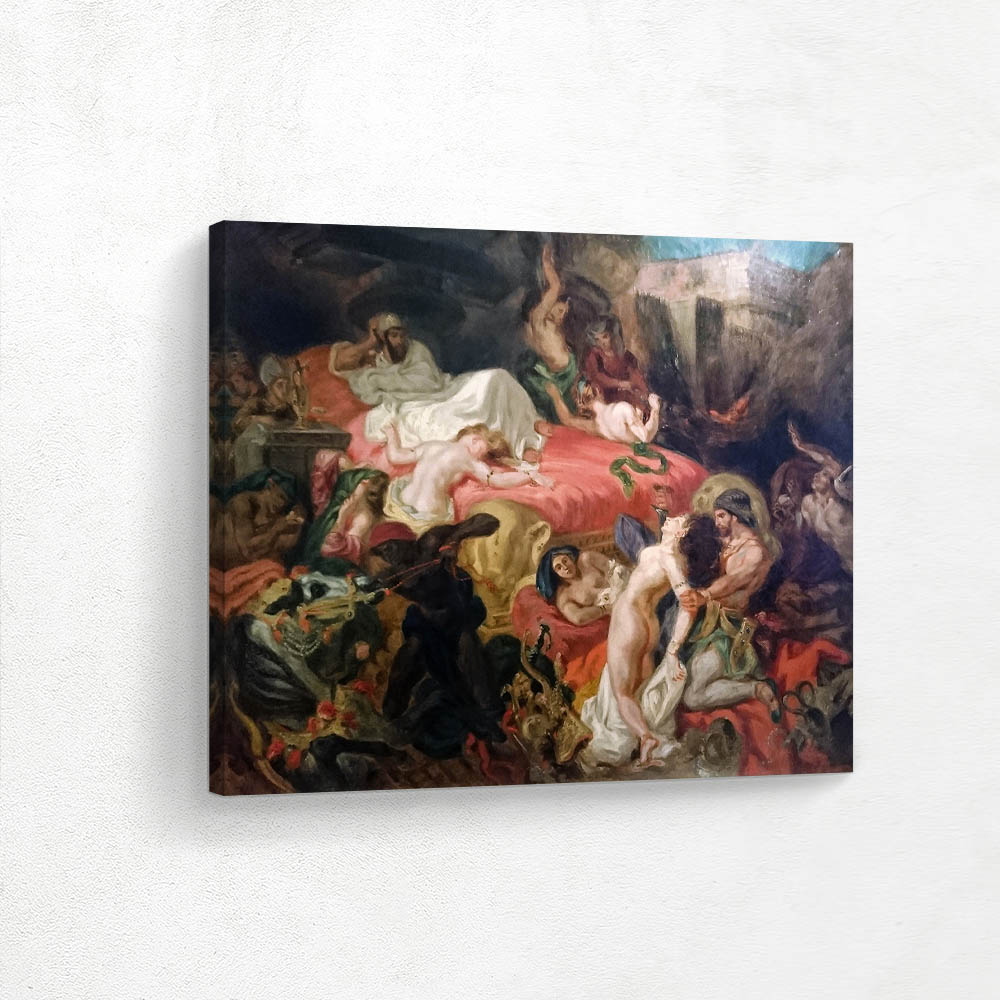 Hippolyte Poterlet The Death of Sardanapalus 2