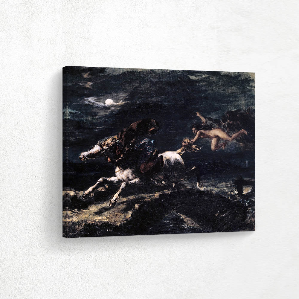 Tam O’Shanter pursued by witches