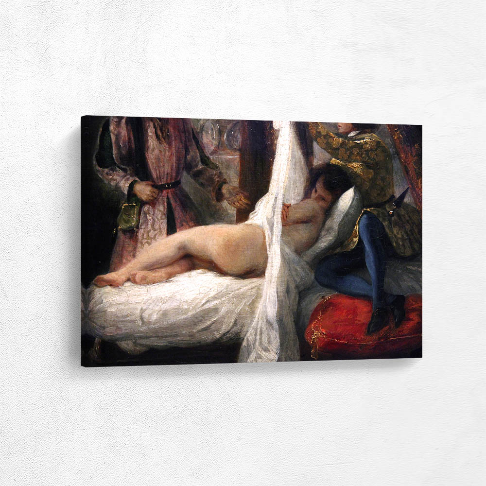 Louis of Orleans showing his mistress