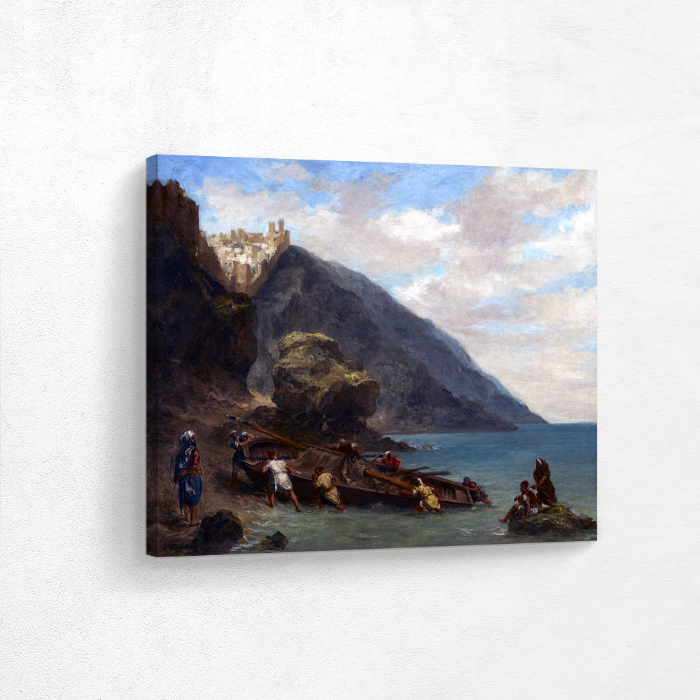 View of Tangier from the seaside