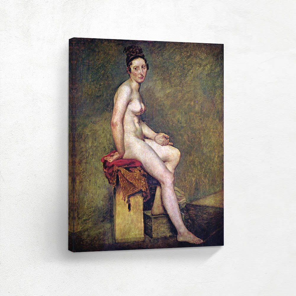 Sitting Female Nude