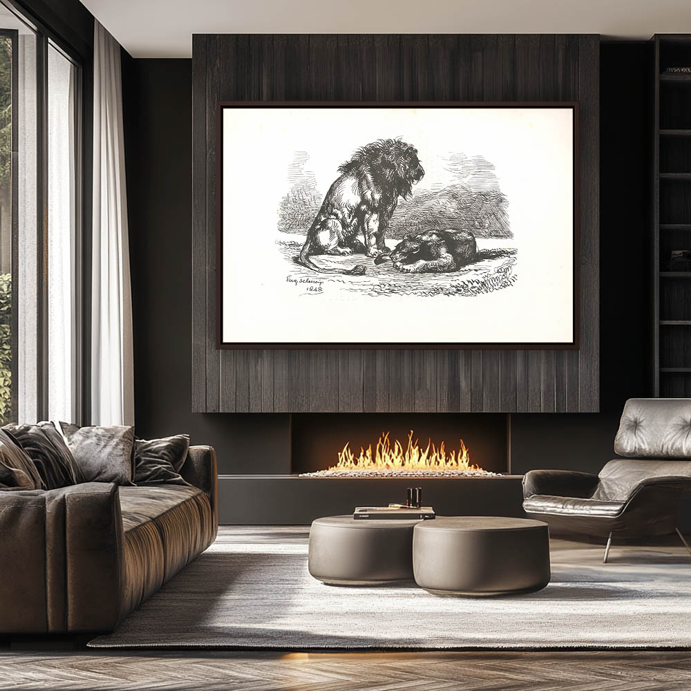 Lion and Lioness - Image 3