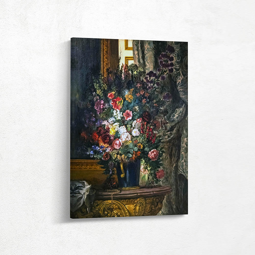 Vase of Flowers on the Console
