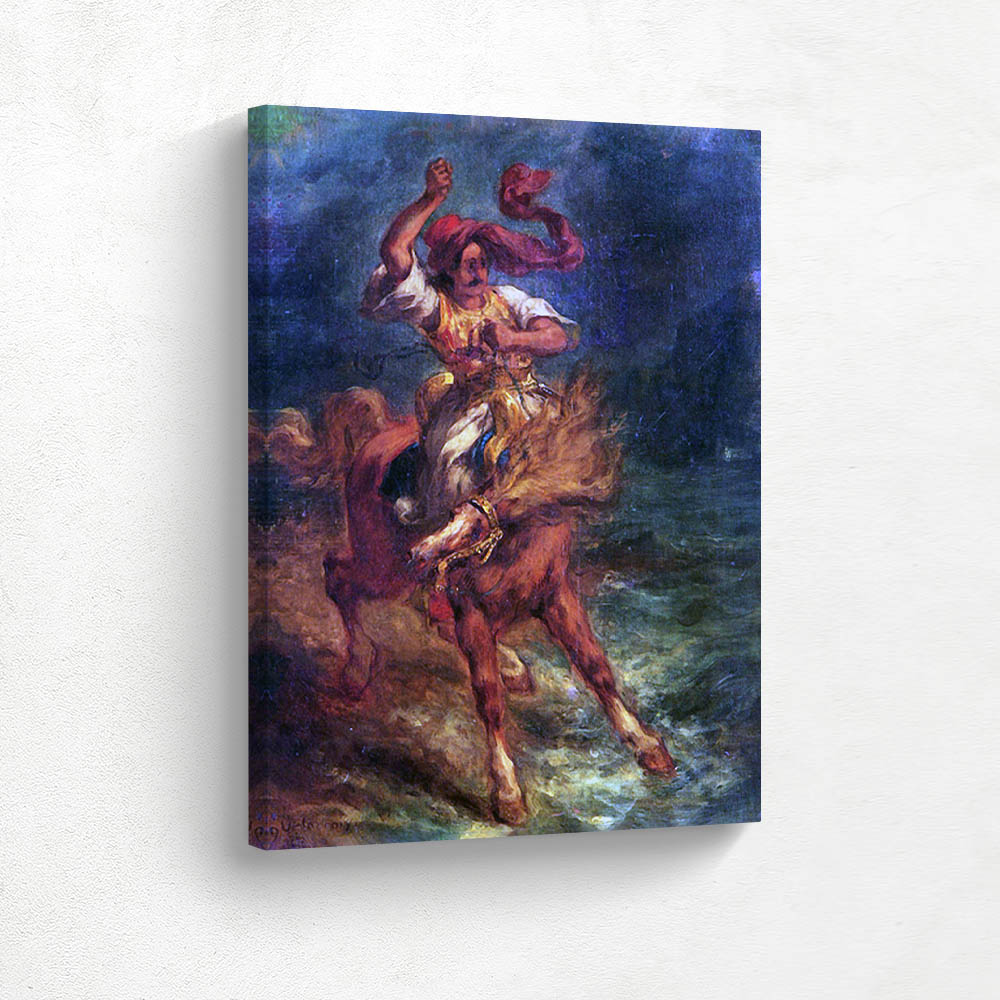 Giaour crossing a ford