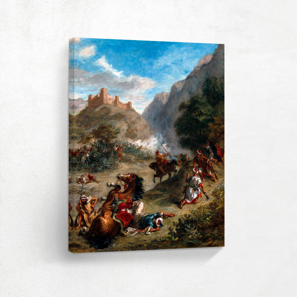 Arabs Skirmishing in the Mountains