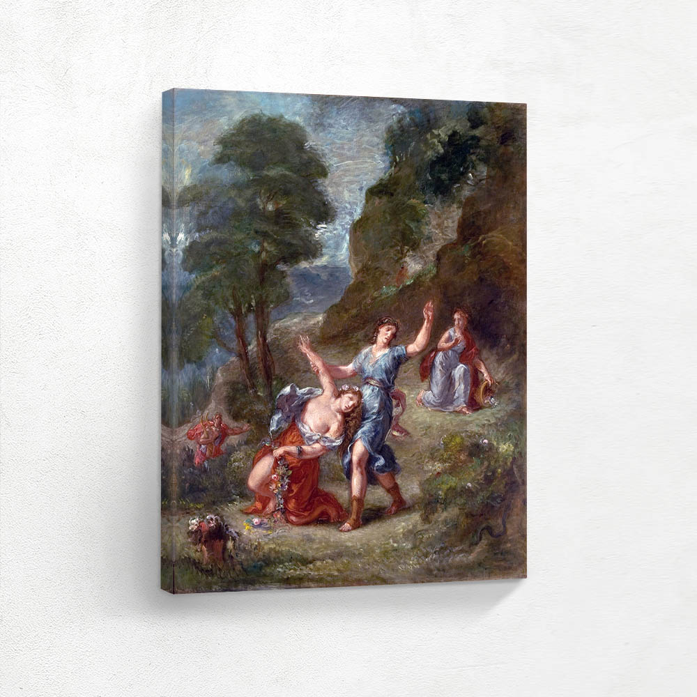  Eurydice Bitten by a Serpent while Picking Flowers