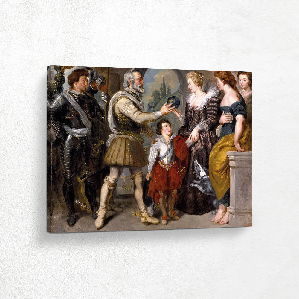 Henri IV Conferring the Regency upon Marie de’ Medici