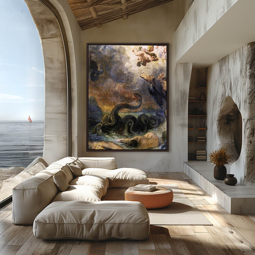 Apollo Slays Python – Great Canvas Arts