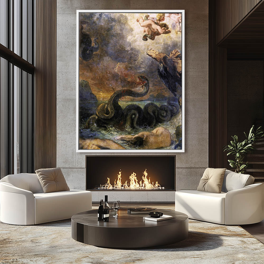 Apollo Slays Python – Great Canvas Arts
