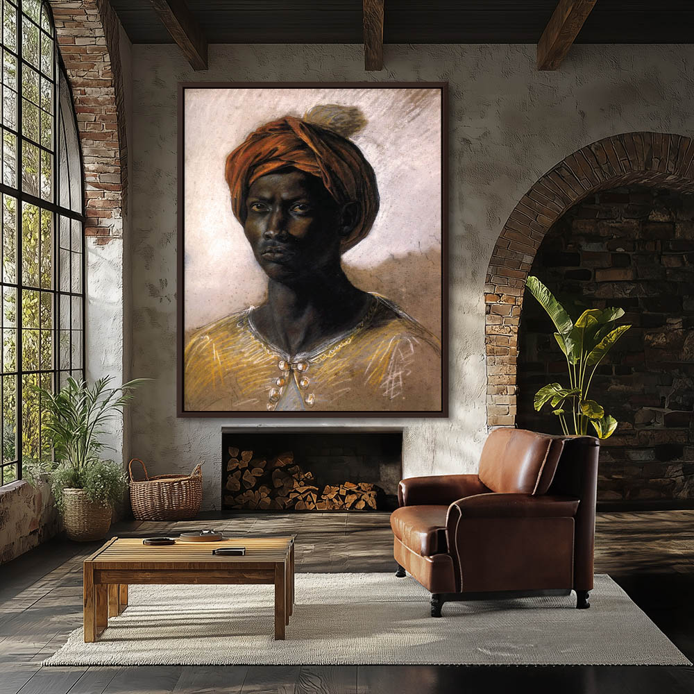 Portrait of a Turk in a Turban - Image 3