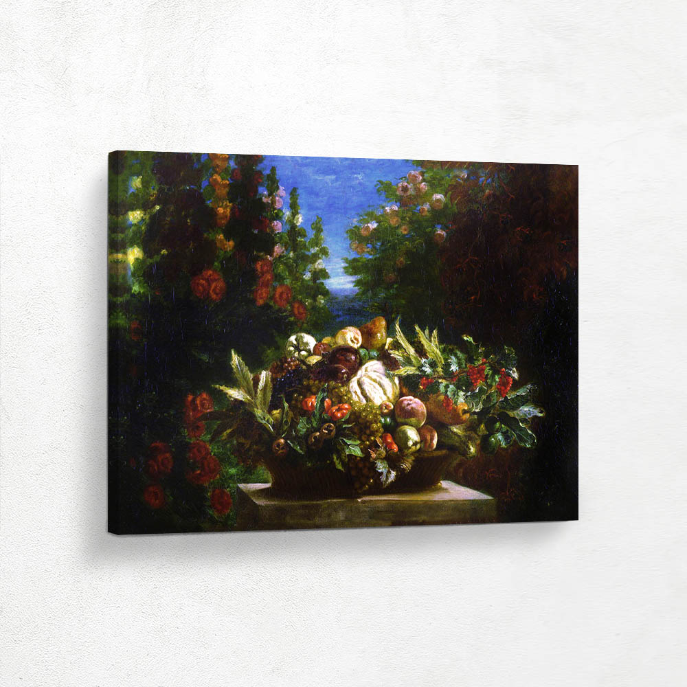 Still Life with Flowers and Fruit