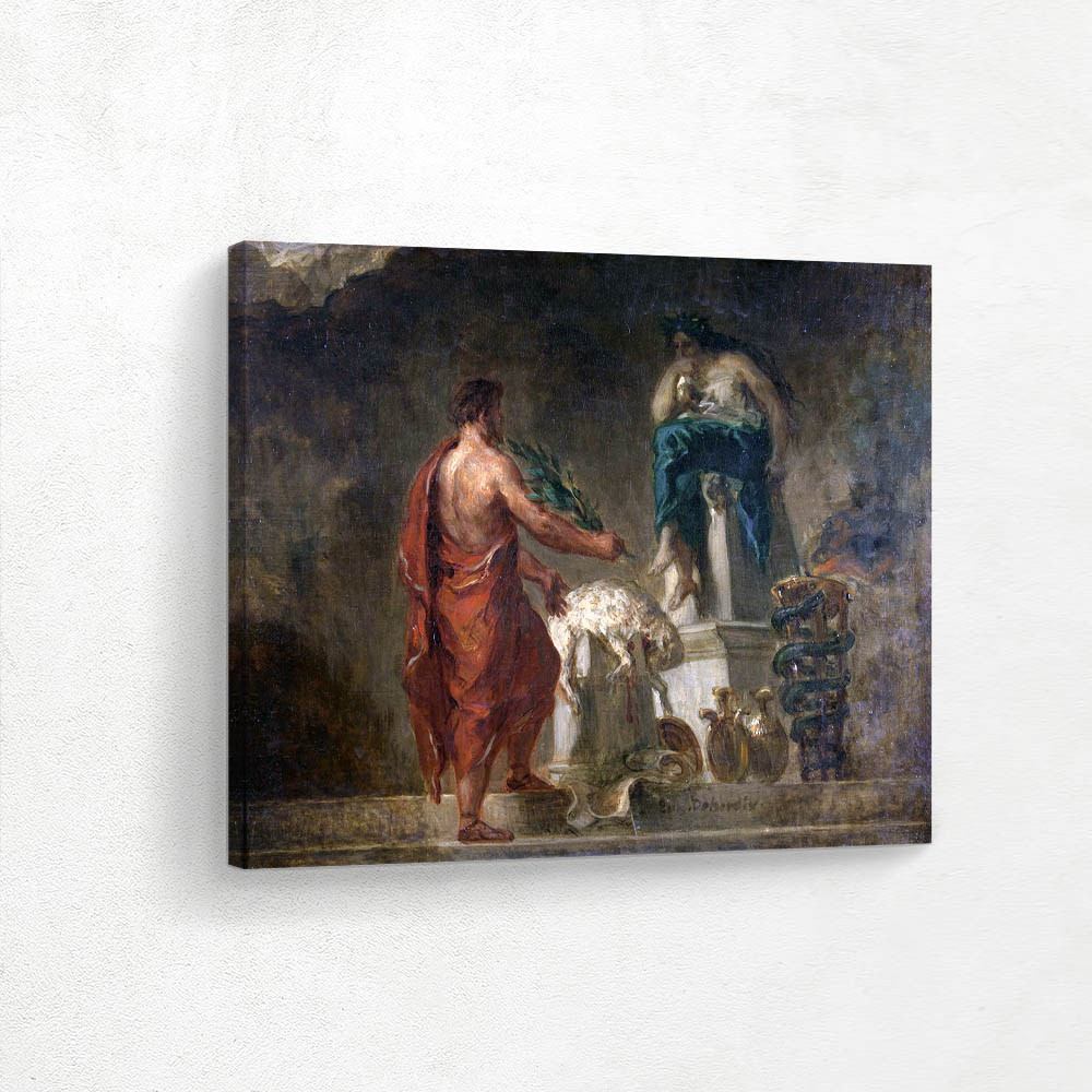 Lycurgus Consulting the Pythia
