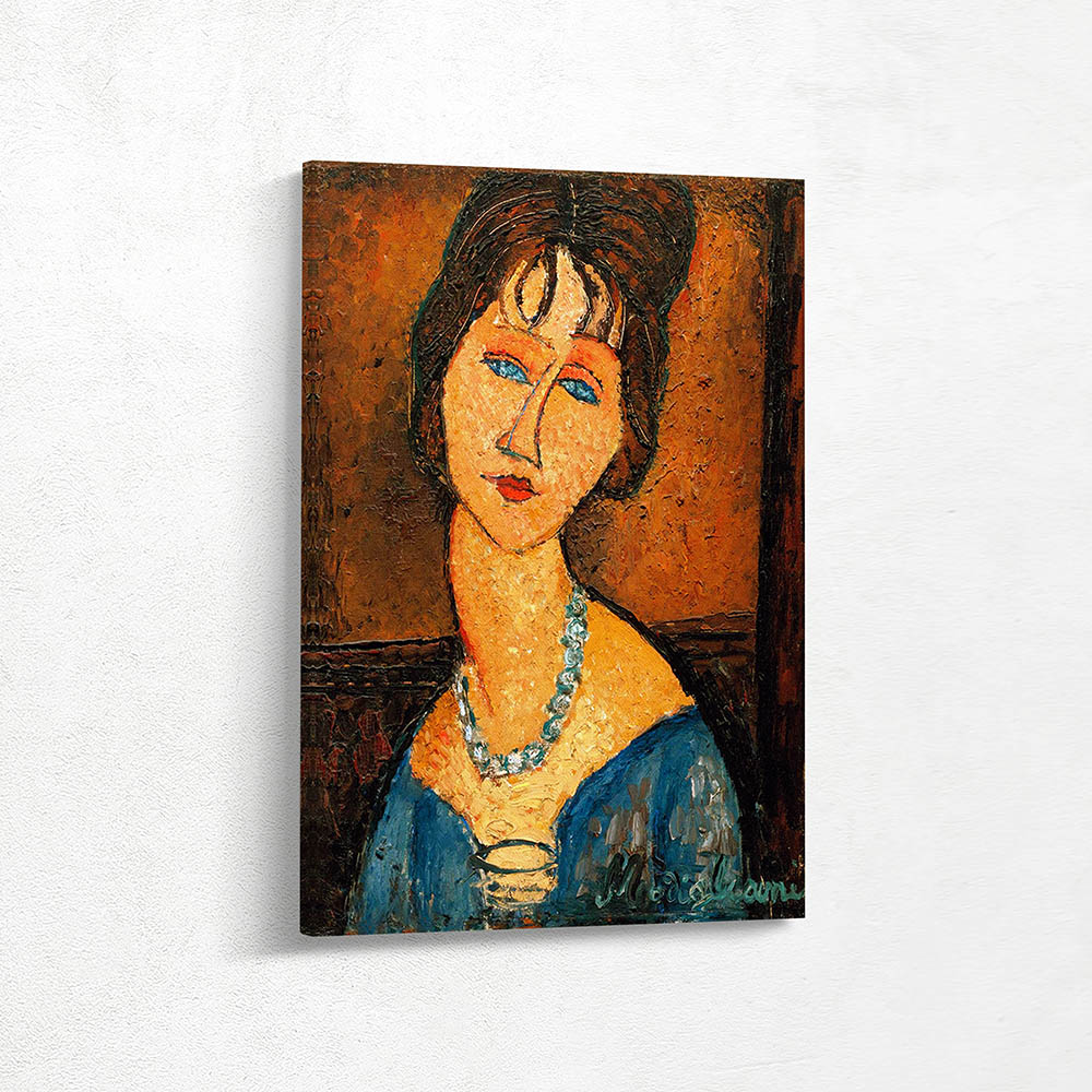 Jeanne Hebuterne with Necklace