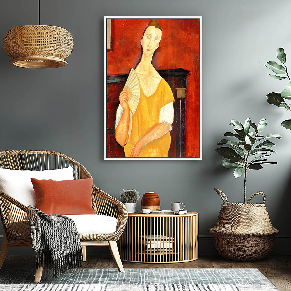 Woman with a Fan, Lunia Czechowska - Image 4