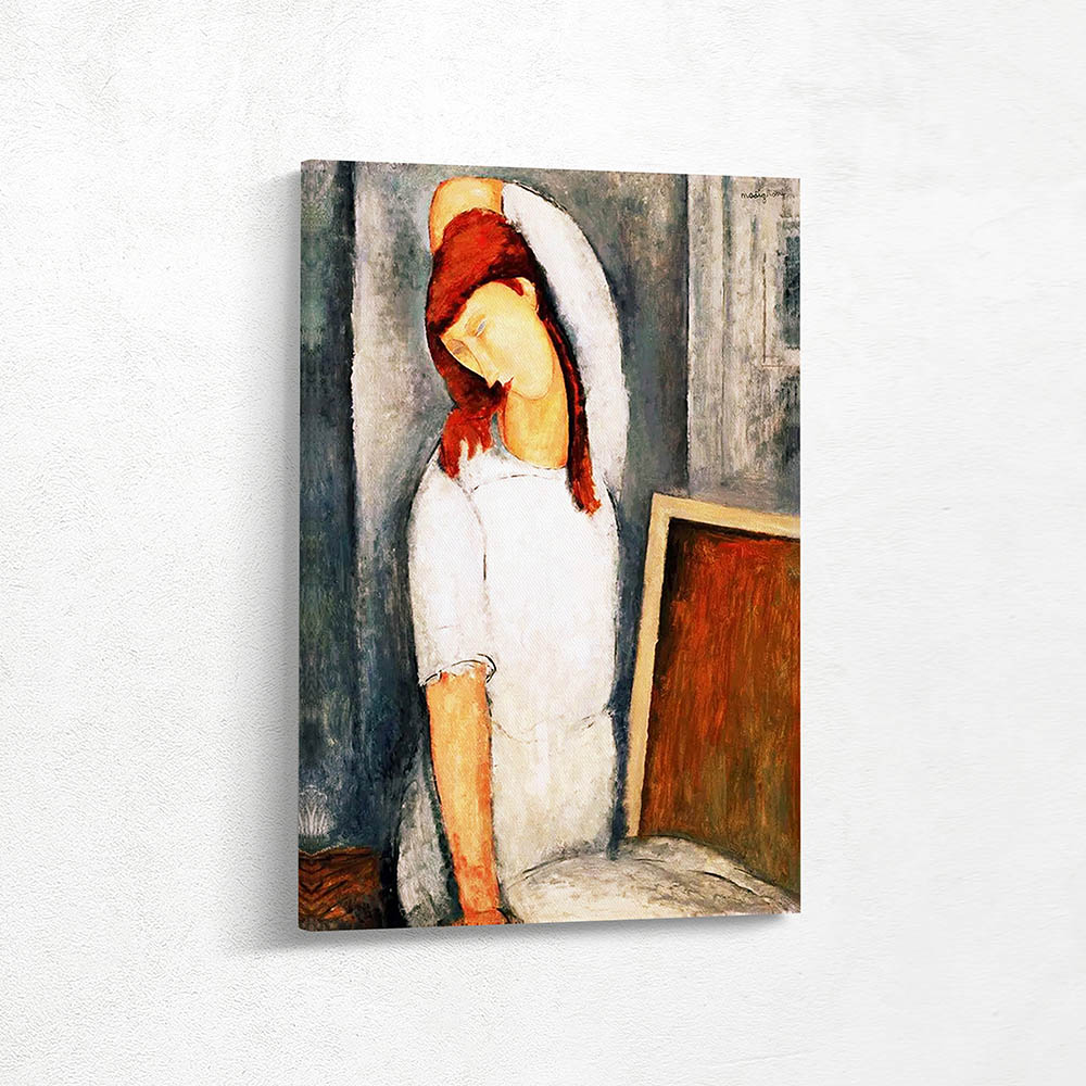 Jeanne Hebuterne with Her Left Arm Behind Her Head