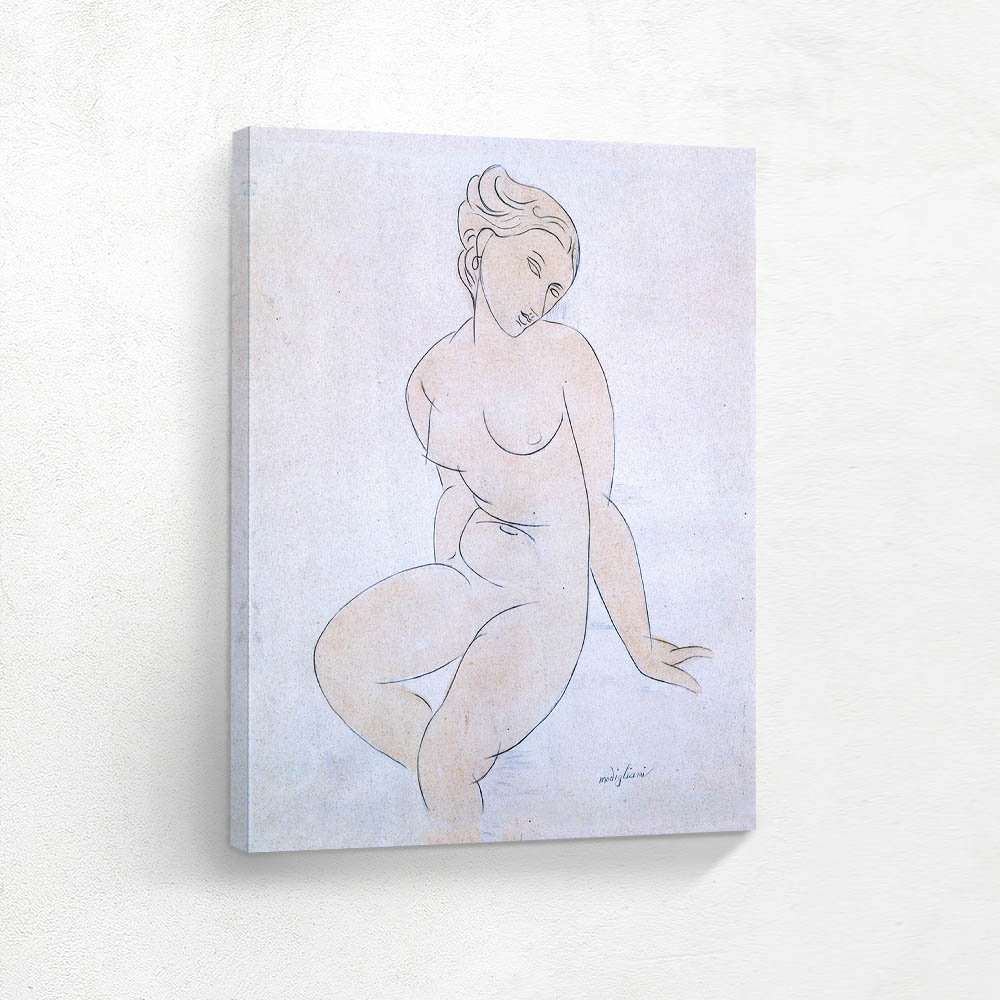 Seated Female Nude
