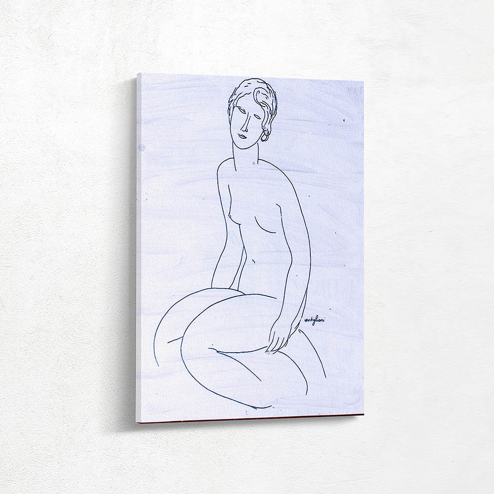 Drawing of Nude Female