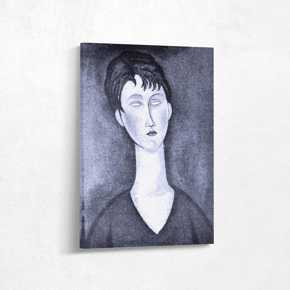 Woman Model in Black and White