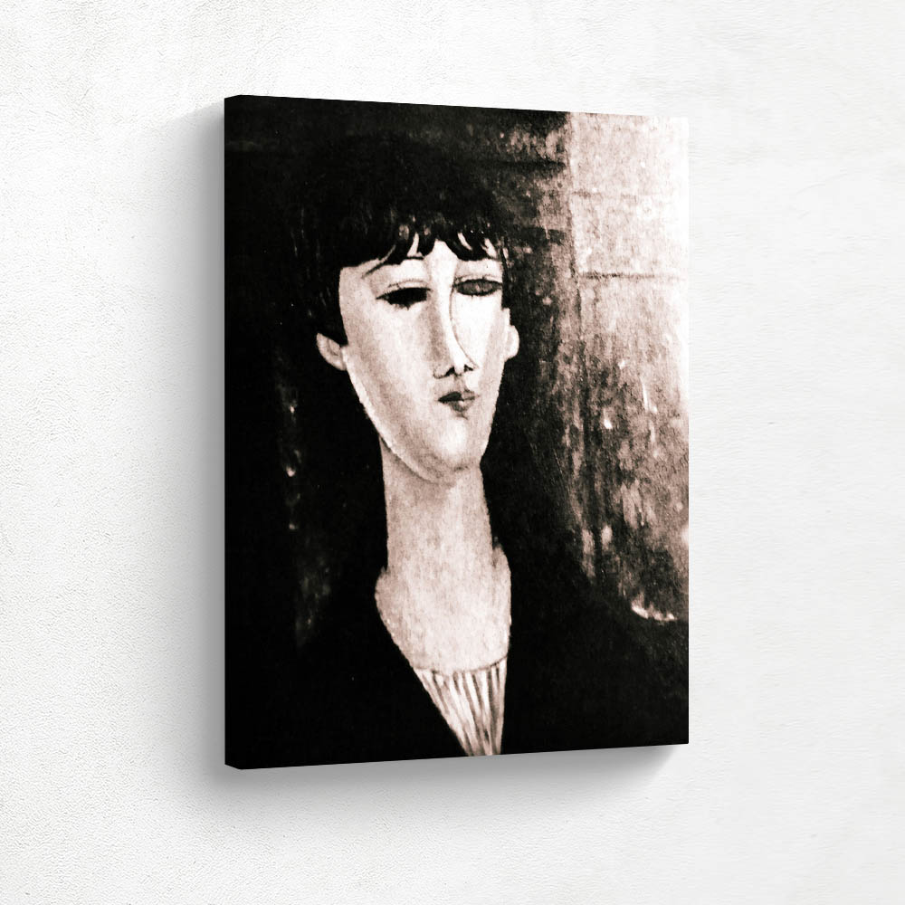 Female Model in Black and White