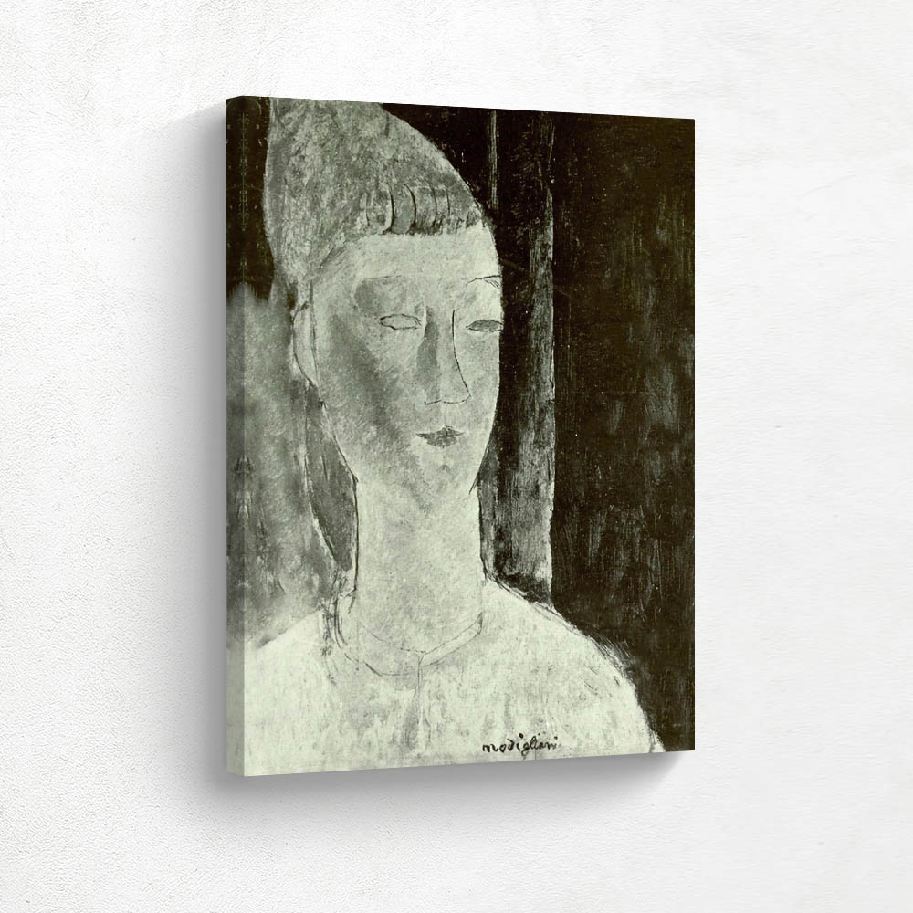 Grey Woman Painting