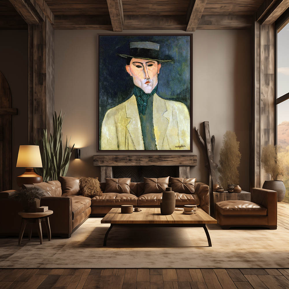 Portrait of a Man in a Hat - Image 3