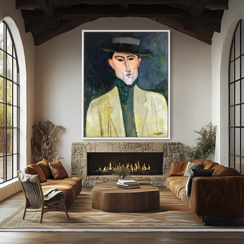Portrait of a Man in a Hat - Image 4