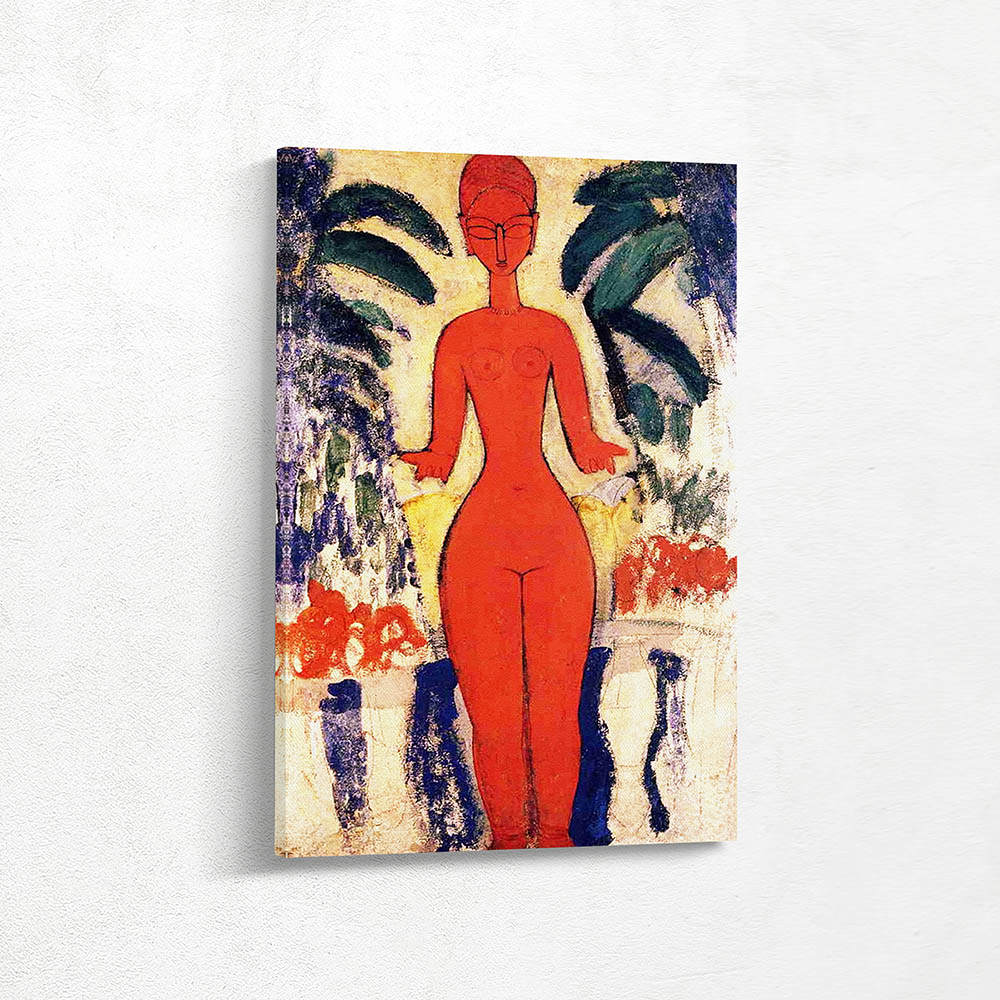 Standing Nude Caricature