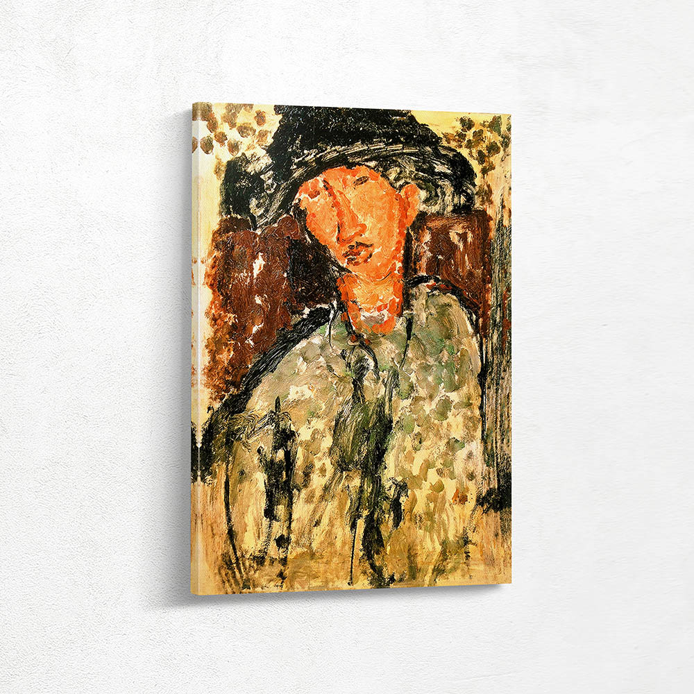 Model is Chaim Soutine
