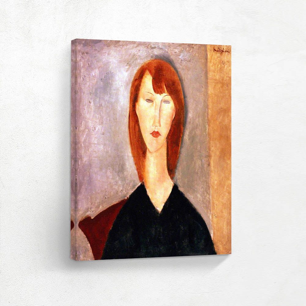 Portrait of a Red Haired Woman