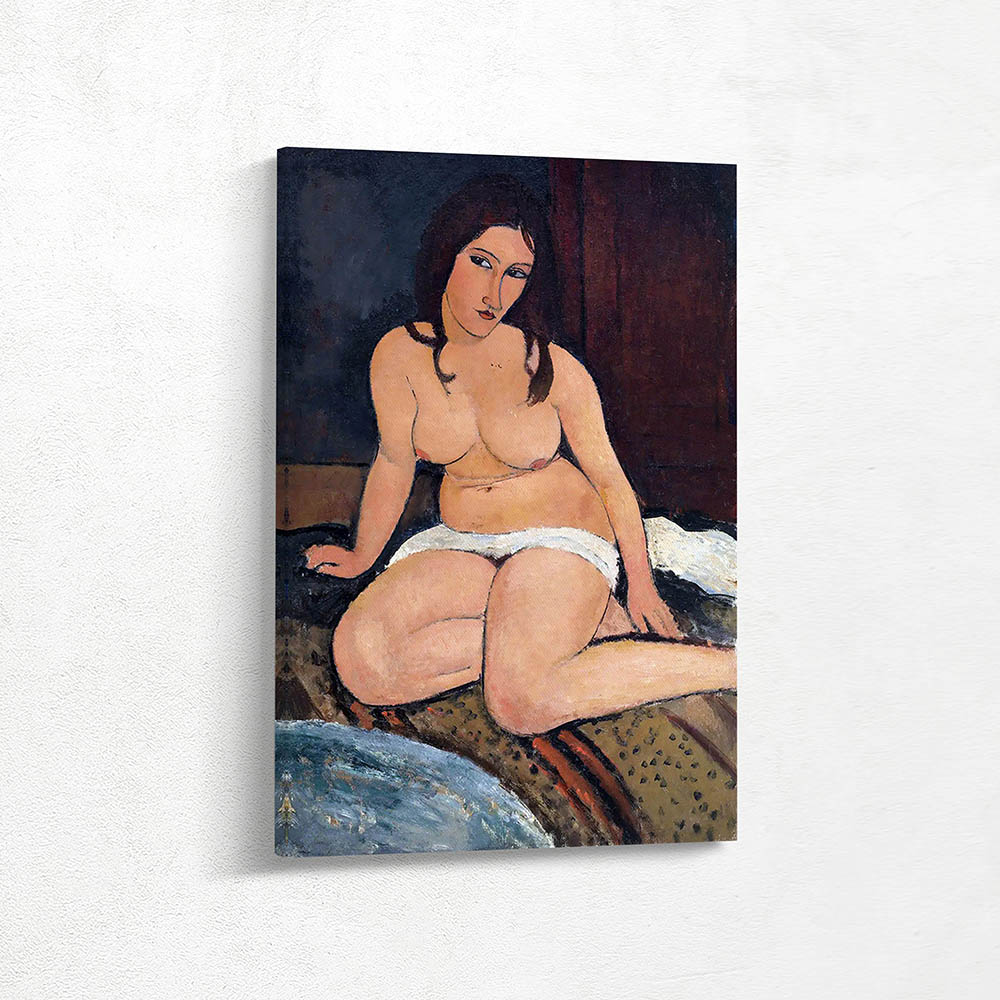 Portrait of a Seated Nude Woman