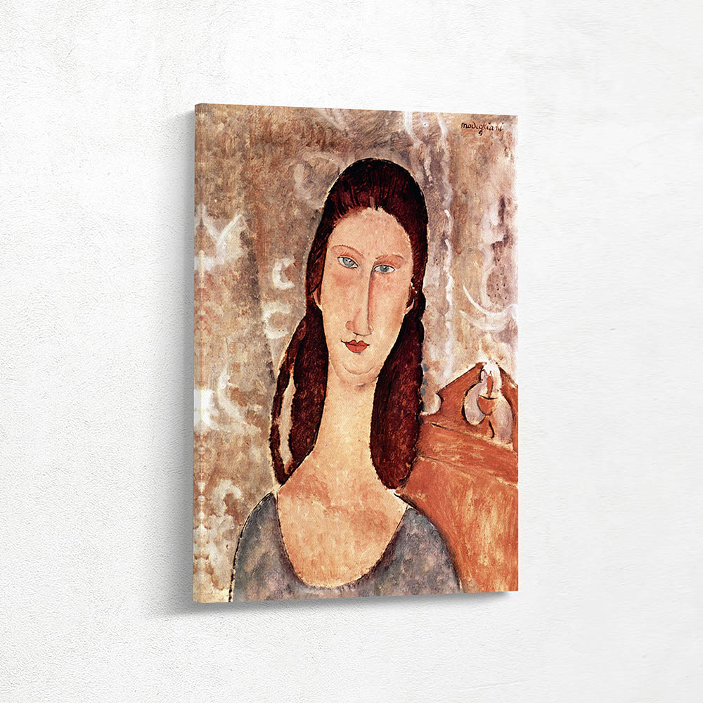 Portrait of Model Jeanne Hebuterne