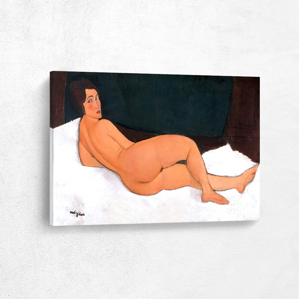 Nude Model With her Back to You