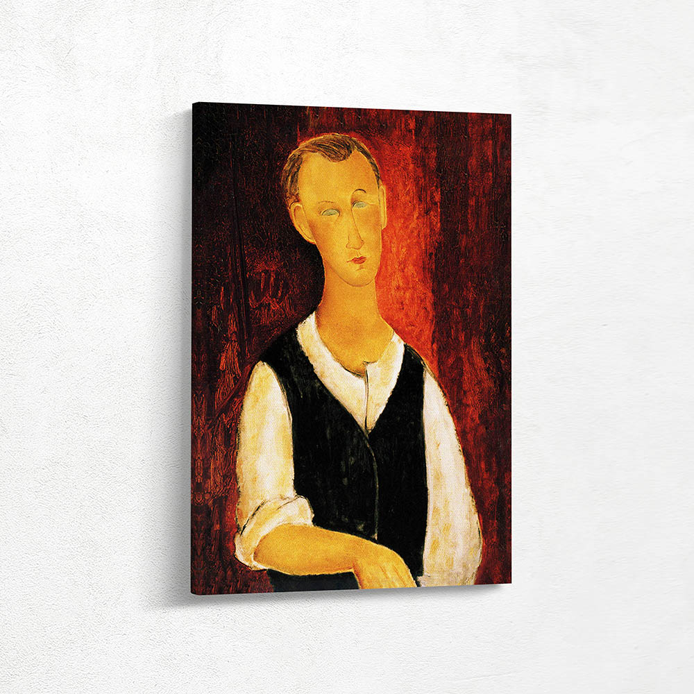 Young Man with a Black Waistcoat