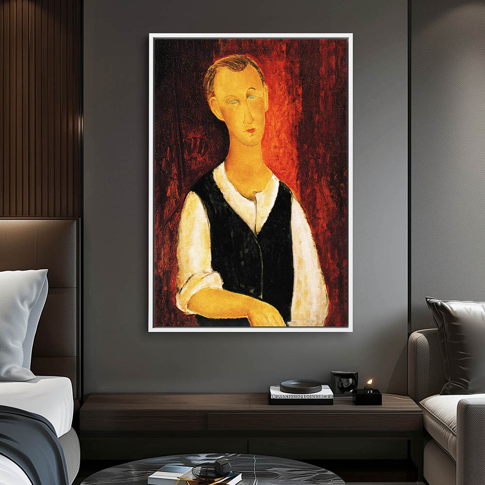 Young Man with a Black Waistcoat - Image 4