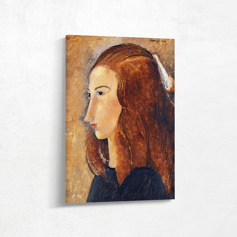 Profile of Model Jeanne Hebuterne