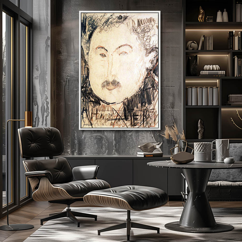 Drawing Portrait of Adolphe Basler - Image 4