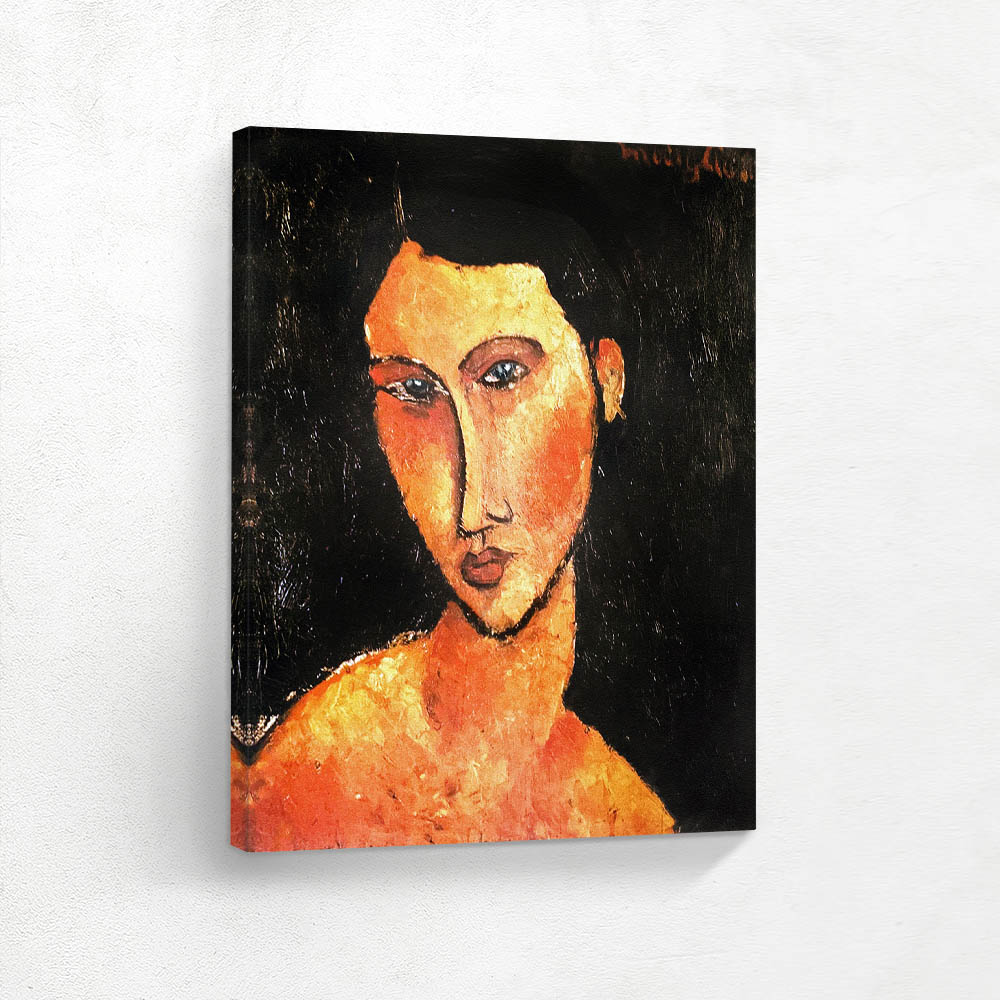 Young Girl with Blue Eyes