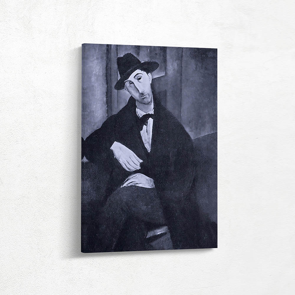 Portrait of Mario Varvogli in Black and White